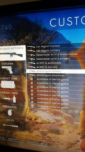 DICE schaltet alle in der Beta verfügbaren Waffen frei.