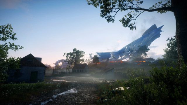 Ein riesiges Zeppelin-Wrack ist Kernelement der kostenlosen Map Giant´s Shadow