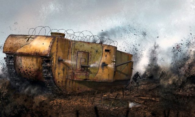 Der K-Wagen könnten in Battlefield 1 mit der Erweiterung "They Shall Not Pass" als Behemoth kommen.