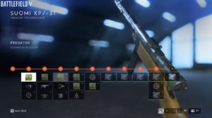 Battlefield V Weapon Progression
