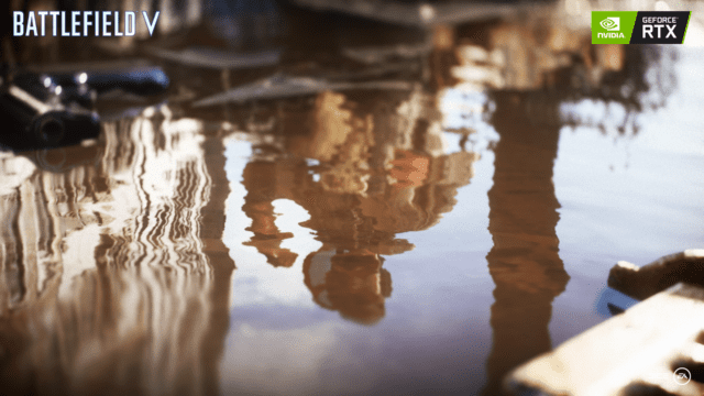 Battlefield V ist eines der ersten Spiele, dass Raytracing auf den NVIDIA Turning Grafikkarten unterstützt.