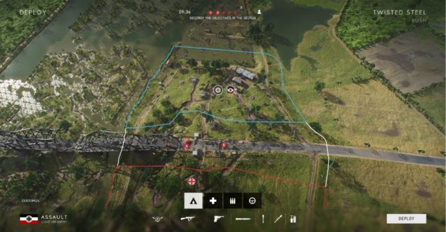 Rush Layout - Verbogener Stahl